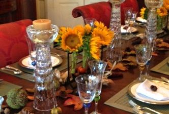 Margaret's Table Close Up