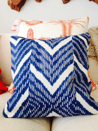 ikat pillow