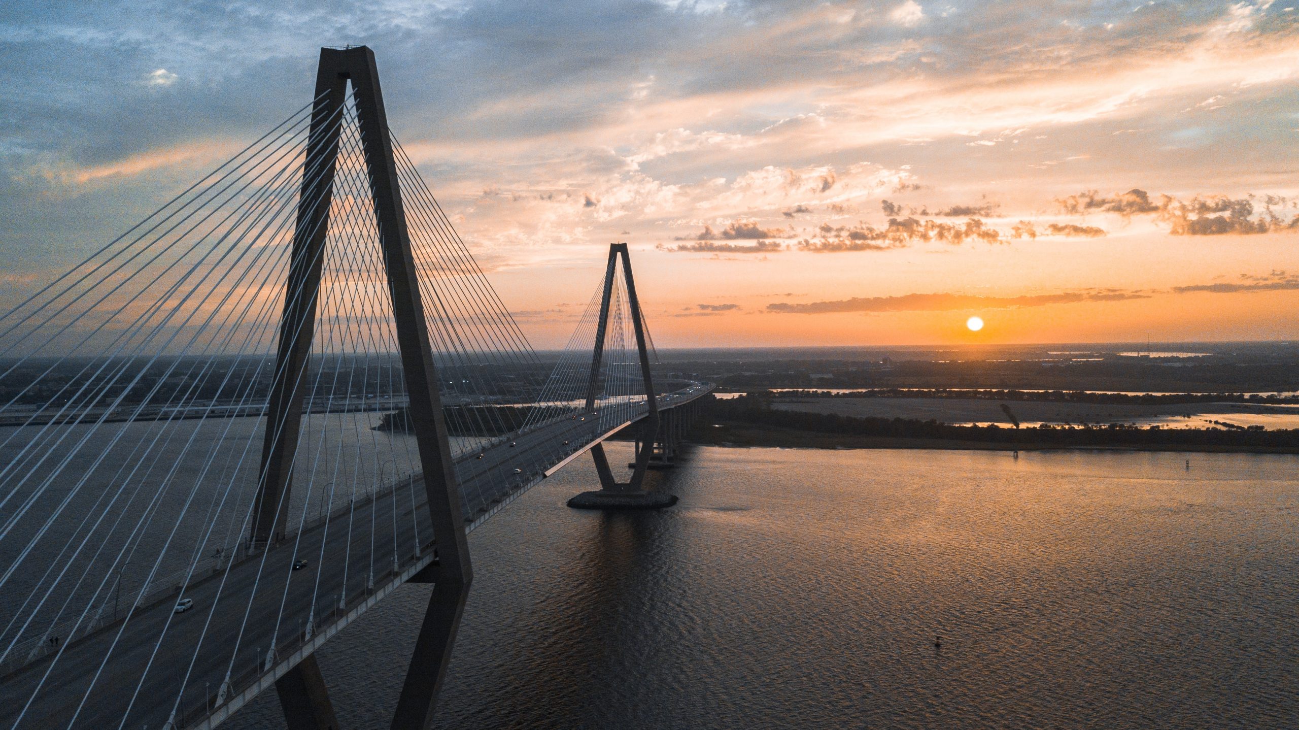 Golden Hour Ravenel Bridge