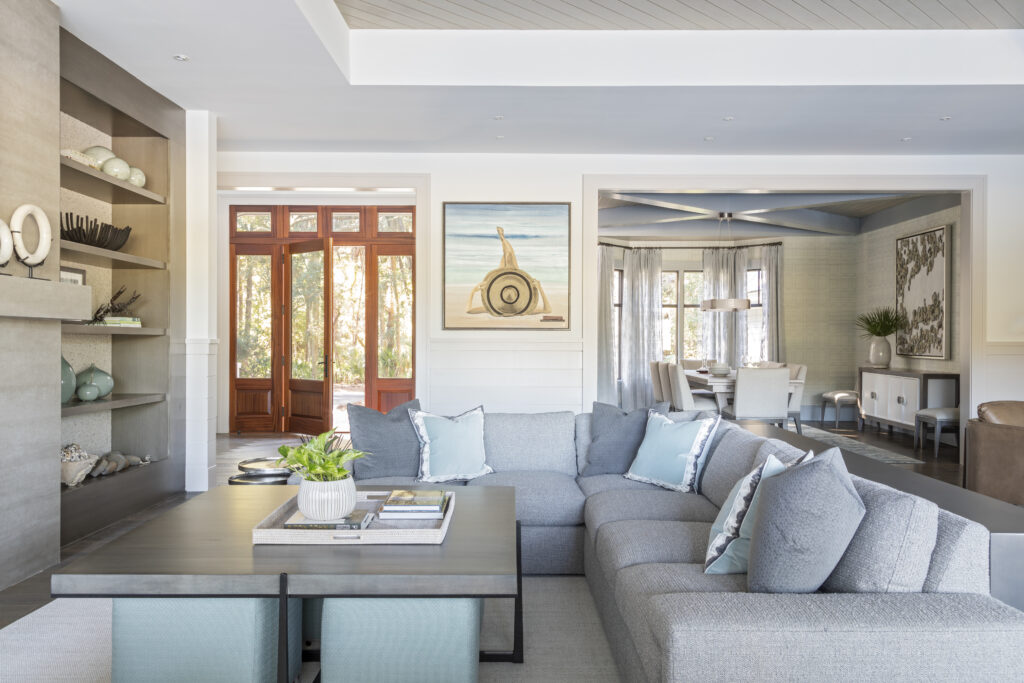 Sunbather in Family Room