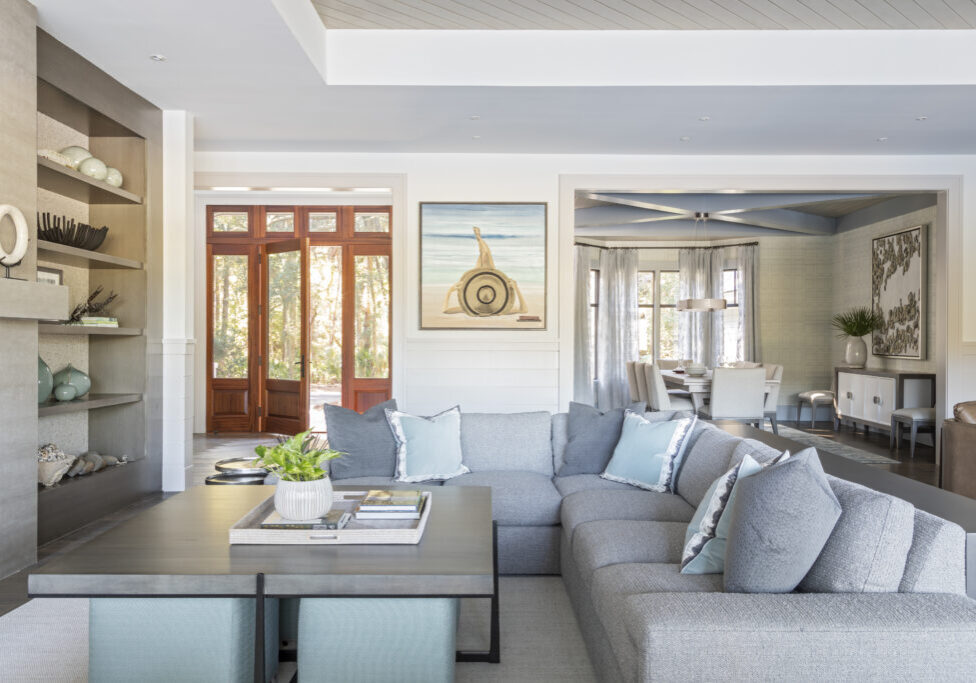 Sunbather in Family Room